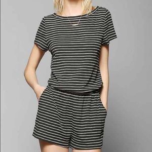 Urban Outfitter Striped Romper